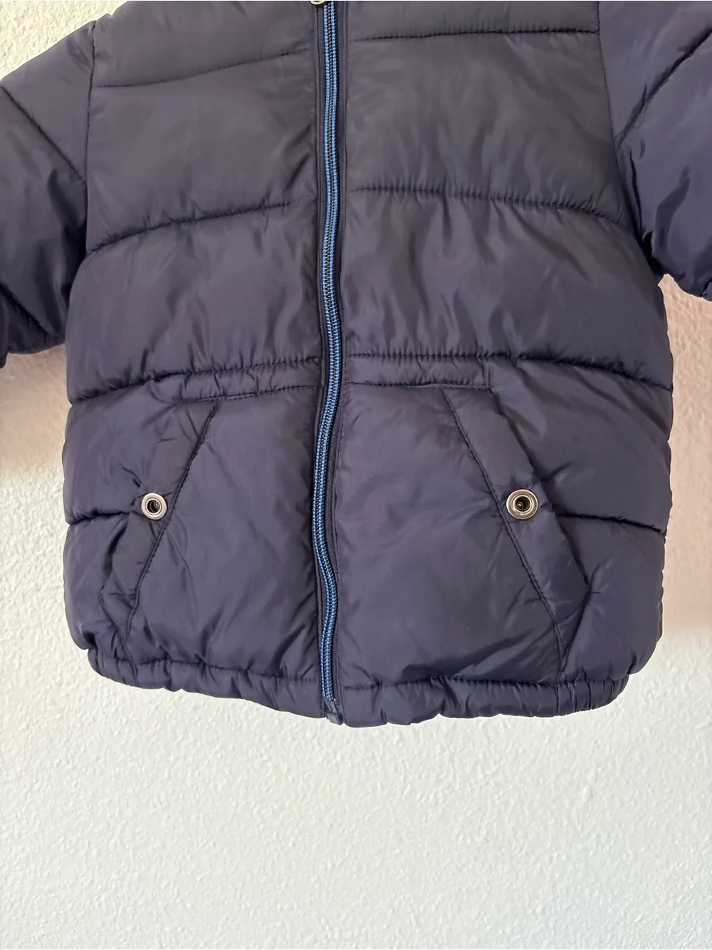 Zara baby puffer full zip  jacket sz 18/24 months